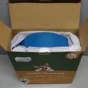 Newget 3L Heated Water Bowl, Outdoor Large Heated Dog Bowls, Outside Waterproof Heated Pet Bowl with Chew Resistant Cord, Smart Thermal Dish Provides Drinkable Water in Winter for Cat, Rabbit, Chicken, Blue