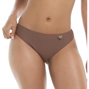 Body Glove Women's Harper Mid-Rise Cheeky Bikini Bottom Swimwear – Ruched Back, Clean-Finish Seams, M