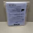 Soke Case for iPad (A16) 11th Generation 11-inch 2025, iPad 10th Generation 10.9-inch 2022, with Built-in Screen Protector and Kickstand, Rugged Full Body Protective Cover - Light Blue