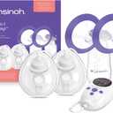 Thrive 2-in-1 Breast Pump - The Freedom of a Wearable Plus The Power of a Hospital-Strength PumpAll in one Sleek, Portable Design (Model P3)