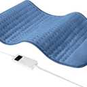 Heating Pad for Back Neck Shoulder, Heating Pads for Period Cramps Relief, Christma s, Father, Mother Gifts for Women, Men, Dad, Mom, Soft & Rapid Heat Large Size 17"x33"