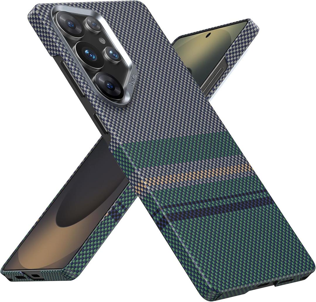 BENKS S25 Ultra Case, Aurora ArmorAir for Samsung Galaxy S25 Ultra Compatible with Magsafe, Ultra Slim & Light Minimalist Style Protective Case Built with Dupont Kevlar 1000D Fiber