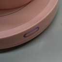 BESTINNKITS Smart Coffee Set Auto On/Off Gravity-induction Mug Office Desk Use, Candle Wax Cup Warmer Heating Plate (Up To 131F/55C), 14oz (Pink Set)