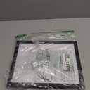 Boswaydeco Bathroom Decor Wall Art Black and White Bathroom Artwork Small Modern Toilet Rules Canvas Print for Guest Washroom (14"L x 11"W, J002)