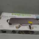 Presto 07061 22-Inch Electric Griddle with Removable Handles, Extra-Large Nonstick Ceramic Surface, Black