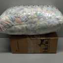 Cute Small Dog Couch Bed  Supportive & Fluffy Pet Sofa with Faux Rabbit Fur Washable Cover in 3D Diamond Pattern, 30" Grey