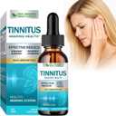 Tinnitus Relief for Ringing Ears, Natural Tinnitus Support Drops, Effective Support for Men & Women, 2 Fl Oz