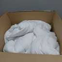 ELEMUSE Full Mattress Topper for Back Pain, Extra Thick Mattress Pad Cover, Plush Soft Pillowtop with Elastic Deep Pocket, Overfilled Down Alternative Filling (White)