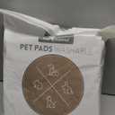 Paw Inspired Round Washable Pee Pads for Dogs (2 Pack), Reusable Puppy Pads for Potty Training, Whelping, Waterproof Mat, Leakproof, Non-Slip Liners (48 Inch, Pack of 2)