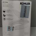 KOHLER 25875-47 Hyten® Elevated Quiet-Close™ elongated toilet seat, Almond