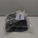 FREE SOLDIER Men's Waterproof Snow Insulated Pants Winter Skiing Snowboarding Pants with Zipper Pockets (X-Large(42-44)/32L, Black)