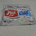 Insulated Thermal Cooler, Grocery Size, Red/Blue