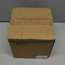 Natural Marble White Tissue Box Cover, Heavy Duty Nature Stone Tissue Box Holder, Elegant & Luxurious Grey Square Toilet Tissue Box Holder for Bathroom, Bedroom, Living Room, Office