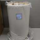 Keenray Large Towel Warmer Bucket, Luxury Towel Warmer for Bathroom, LCD Screen for Time and Temperature, Delay Time Up to 24 Hours, Fits 3 Large Towels, Blankets, Bathrobes, PJ's, Gift for Him & Her (Creamy White)