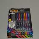 BIC Gel-ocity Smooth Stic Gel Pen, Medium Point (0.7mm), Assorted Colors, 8-Count, Vibrant and Smooth Gel Ink Pens