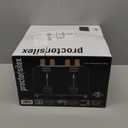 Proctor Silex 4 Slice Toaster with Extra Wide Slots for Bagels, Cool-Touch Walls, Shade Selector With 7 Browning Levels, Toast Boost, Auto Shut-off and Cancel Button, Black (24215PS)