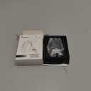 SUPRUS Waterproof 3 Modes of Flashlight Windproof Lighter Dual Arc Electric Rechargeable Dual Arc Plasma Lighters with Survival Emergency Whistle and Lanyard (Black)