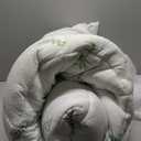 Ultra Soft Queen Size Mattress Topper - Viscose Made from Bamboo Pillow Top Mattress Pad for Back Pain Relief - Naturally Cooling for Hot Sleepers, Green