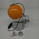 Candle Lamp Warmer, Wide Base Scented Candle Warmer with Timer and Dimmer, Adjustable Candle Melting Lattern, Home Decor Table Lamp (Orange)