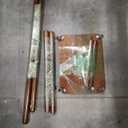 Solid Wood Coat Rack Freestanding Clothing Rack with Wheels & 2 Shelves Storage & 5 Hooks Heavy Duty Clothes Rack Wood Coat Tree Stand Hat Hanger Rack for Corner Bedroom Entryway Living Room Hotel