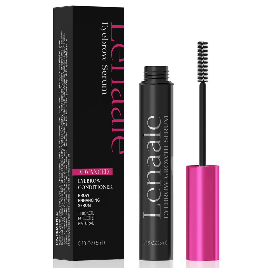 Eyebrow Growth Serum - Natural Eyebrow Serum and Enhancer for Thicker Brows and Grow Bows
