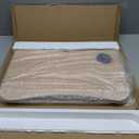 Lap Desk with Storage Drawer, Holders for Cup and Tablet, Laptop Bed Tray Table with Foldable Legs, Laptop Bed Stand, Portable Standing Table for Sofa Couch Floor (23", Walnut)