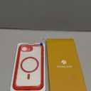 iPhone 17e/iPhone 16e Case, Compatible with MagSafe, Shockproof Military-Grade Protection, Magnetic Phone Case for iPhone 17e/16e case, Frosted Red