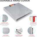 2Pack 3 Ring Binder 1 Inch for Letter-Size(11" x 8.5") Paper with 5-Tab Dividers, Binders 1 Inch with Custom Labels, Pockets, Clipboard Organizer, for Women School Office - Silver EYROZILL