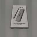 Acer USB C Hub, 7 in 1 Multi-Port Adapter for Laptop, 4K, HDMI Splitter with 2 USB A 3.1 & Type-C to HDMI Data Port, PD 100W Charging, SD Card Reader for Computer, Desktop, Space Grey