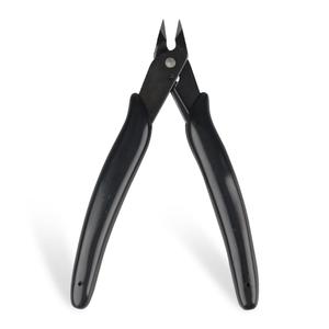 Hair Extension Pliers Keratin Bond Cutting Pliers Wire Flush Cutters Wire Clippers Nippers Hair Extension Tool with an Opening Spring Weft Extensions (1 PCS)