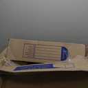 PURE ERA Bullnose Carpet Stair Treads Tape Free Non-Slip Indoor Stair Protectors Pet Friendly Stair Treads for Wooden Steps 9.5" x 30"(14 Pieces,Cream Gray Mini-Diamond Trellis)