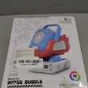 Upgraded Bubble Machine with Remote Control, Automatic Rotation & RGB Lights, 1800mAh Rechargeable Battery, Type-C Charge, Bubble Maker for Kids, Weddings, Birthday Parties, Outdoor Activities