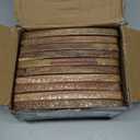 Kigley 10 Pcs Acacia Wood Cutting Boards Bulk for Laser Engraving Wooden Dinner Plates with Groove Chopping Charcuterie Board Carving Tray for Holiday Housewarming Party Gifts (6 x 8 Inch)