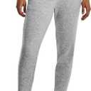 Under Armour womens Rival Fleece Joggers (4X-Large, (012) Mod Gray Light Heather / / White)