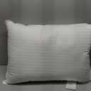 Beckham Hotel Collection Summer Sanctuary Queen Pillow - Cooling Qmax Adjustable Down Alternative Pillow w/Extra Fill, Ideal for Side Back Stomach Sleepers (Queen/Standard Size)