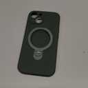 IYH for iPhone 15 Plus Case with Magnetic Invisible Stand 6.7''[Compatible with Magsafe][16FT Military Protection] Liquid Silicone Cases, Green