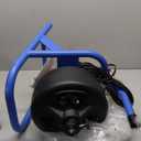 POPULO 50FT×5/16" Drain Cleaner Machine, Electric Drain Auger Drain Snake 50 Ft, For 1"-3" Pipe. With 4 Cutters, Air Foot Pedal And Specialized Gloves, Suitable For Indoor Use.