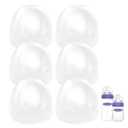 Baby Bottle Cap Compatible with Lansinoh Baby Bottles, Soft & Safe Bottle Lid, 6 Count