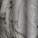 NICETOWN 100% Blackout Window Curtain Panels, Cold and Full Light Blocking Drapes with Black Liner for Nursery, 84 inches Drop Thermal Insulated Draperies (White, 2 Pieces, 52 Wide Each Panel)