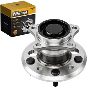512208 Rear Wheel Bearing Hub Assembly Compatible with Toyota Camry 2002 2003 2004 Non-ABS 5-Lug (Except Ja-pan Built Vehicles)