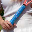 3 x Get A Grip - Custom Tennis Racket Grip Tape - Anti-Slip/Quick-Drying Tennis Overgrips - Precut Badminton Racket Grip with Finishing Tape