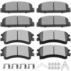 Ceramic Brake Pads Kits,SCITOO 4pcs Brakes Pads Set fit for 2003-2005 for Mazda 6