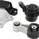 Engine Motor and Transmission Mount Rear Lower Torque Strut Mount Kit for Honda HR-V L4 1.8L 2016-2020