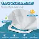 720 Count (12 Packs of 60) Wipes for Adults, 8" x 12" Extra Large Wet Wipes for Incontinence & Cleansing, Disposable Body Shower & Bath Wipes for Elderly Bathing No-Rinse - Vitamin E & Aloe