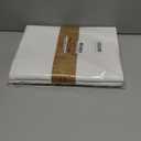 Urban Villa Tablecloth White Table Cloth Tabletop Cover Kitchen Dining Tablecloth 85% Cotton 15% Polyester Great for Parties Wedding Holiday Dinner Rectangle 60x102 Inches 8-10 Seat Table Cloth