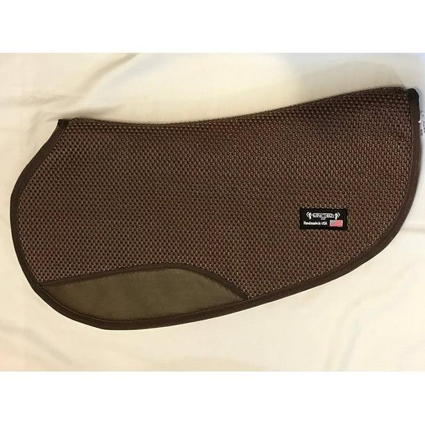 Equi-Tech Pro Western Pad (Brown, 32"x32")
