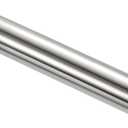 PATIKIL Conveyor Roller 3" Diameter 14" Length, 1 Pack Stainless Steel Transmission Replacement Part Galvanized End, Silver