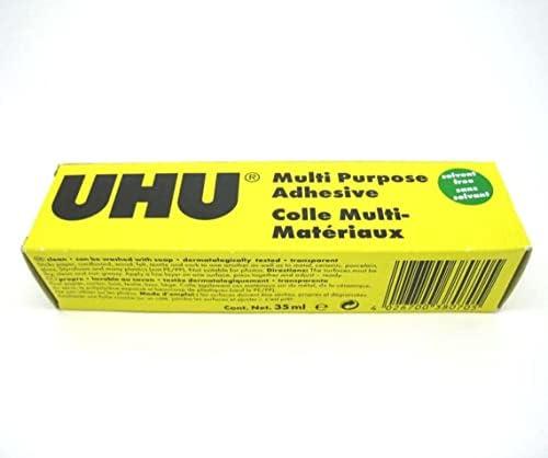 UHU All Purpose Adhesive 35ml Solvent Free (Pack of 1)
