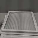 2-Pack 14"x20" Aluminum Alloy Gable Vents Durable Exterior Wall Vents for Shed, Garage, Attic Vent Opening: 12"x18", Stylish & Rust-Resistant