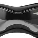 Dog Goggles Soft Silicone Frame Adjustable Protection Sunglasses for Medium Small Dogs Outdoor Driving Cycling Walking Pet Eye Protection Glasses Stylish Comfortable Fit (Black)